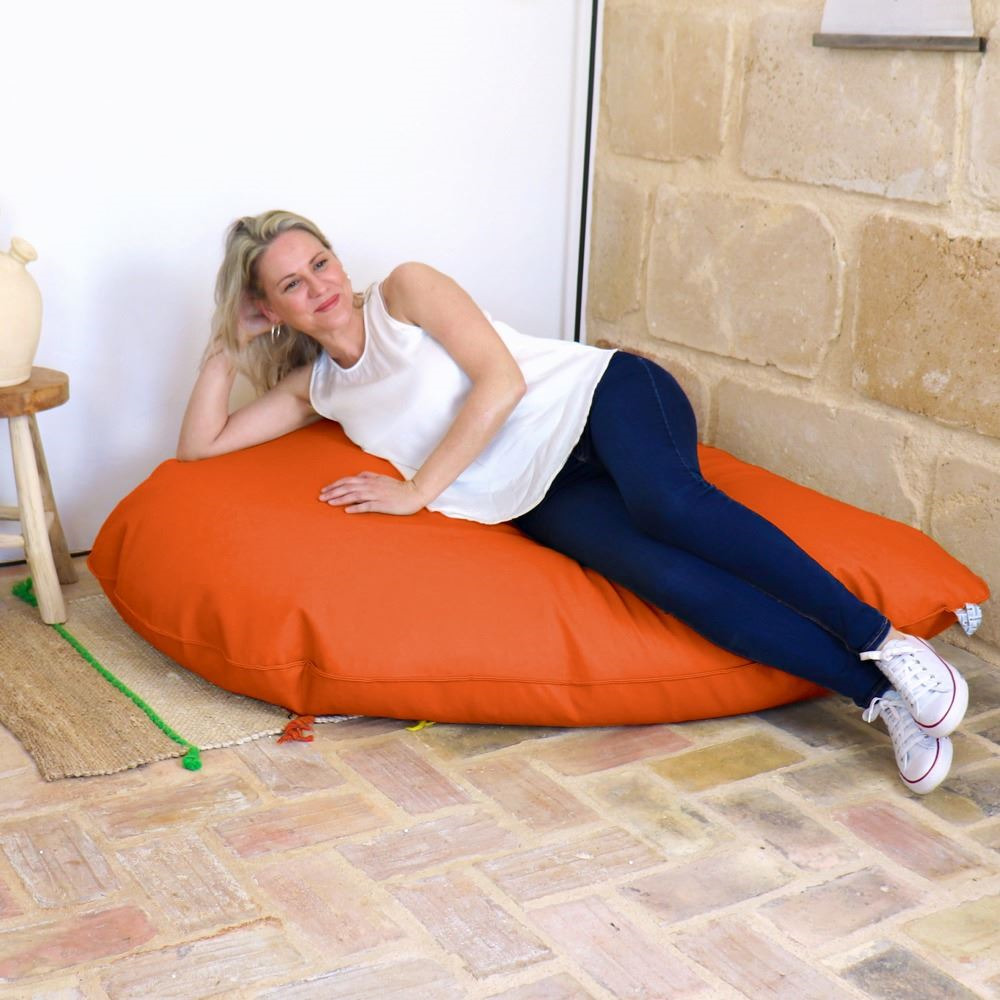 Poltrona Sacco Relax Arancione (4)