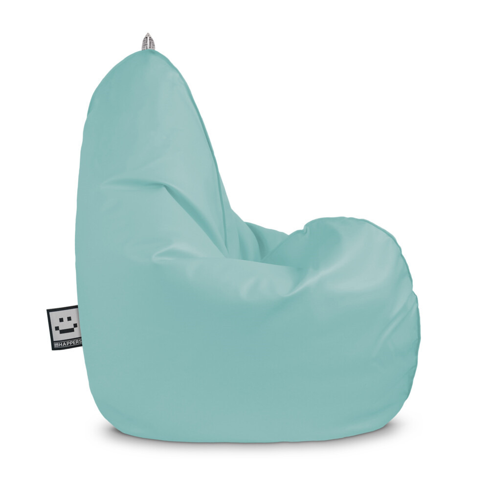 Poltrona Sacco Relax in Similpelle per Esterno o Interno Cielo Blu ()