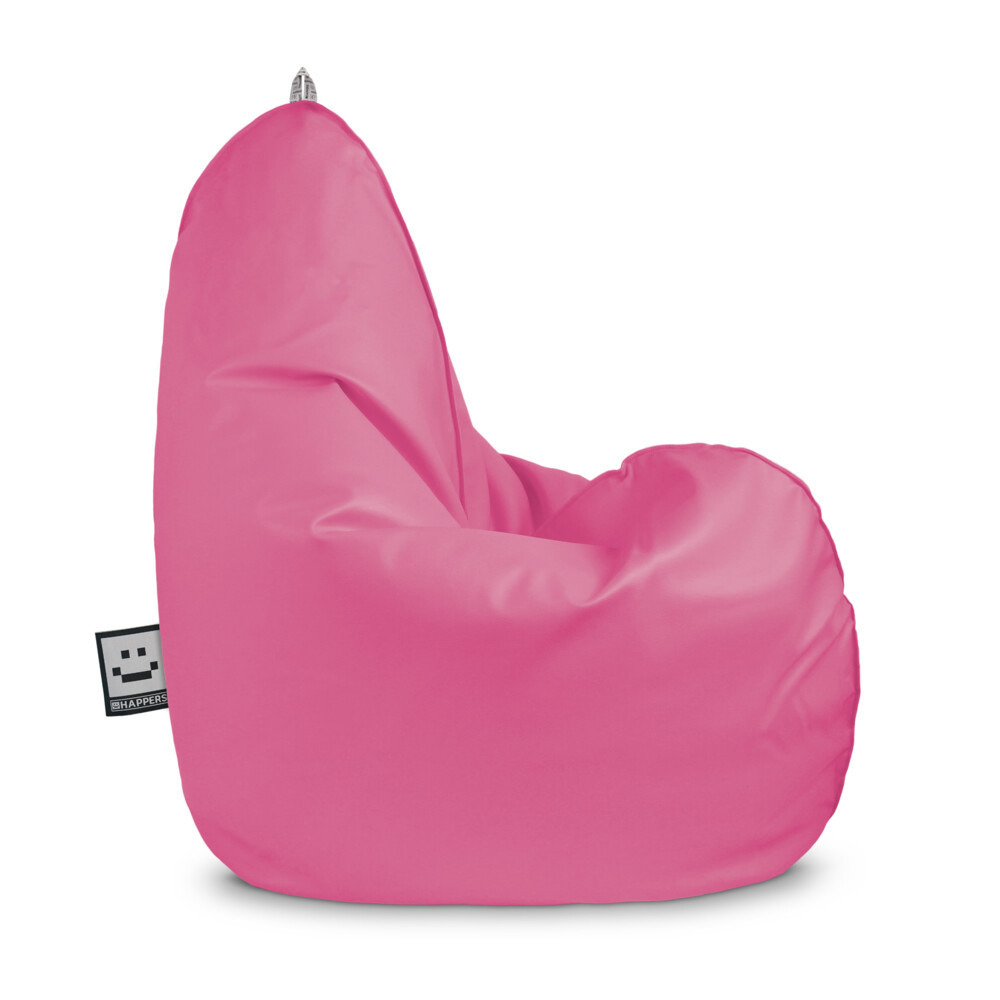 Poltrona Sacco Relax in Similpelle per Esterno o Interno Rosa ()