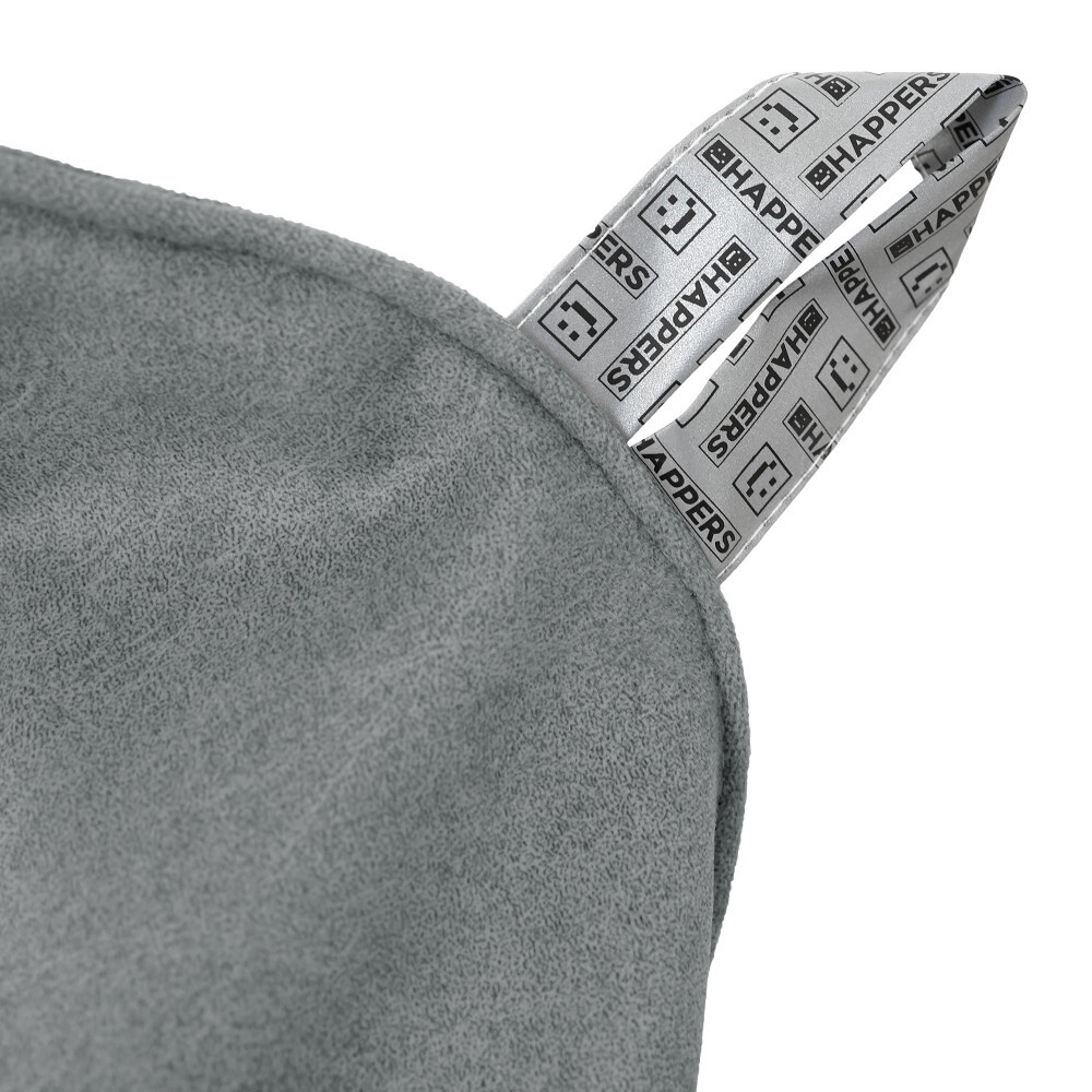 Poltrona Sacco Relax Velluto Vintage Grigio (5)