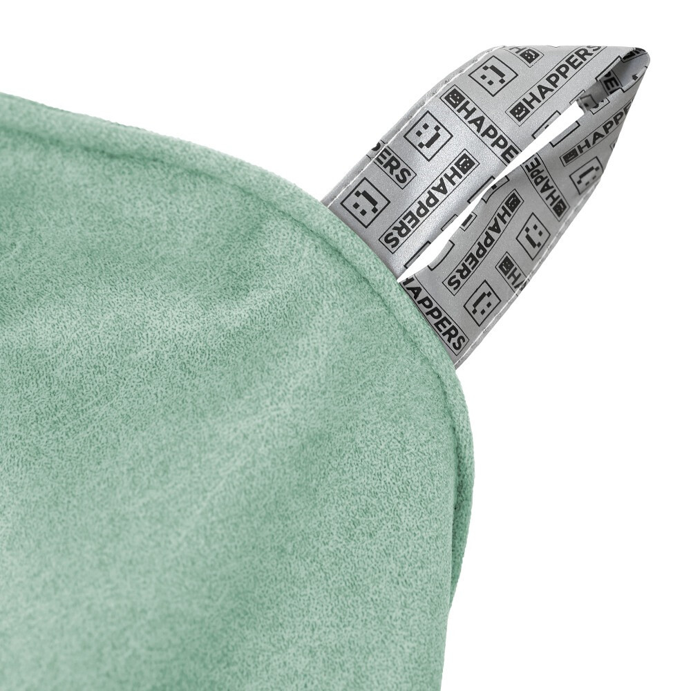Poltrona Sacco Relax Velluto Vintage Menta (5)