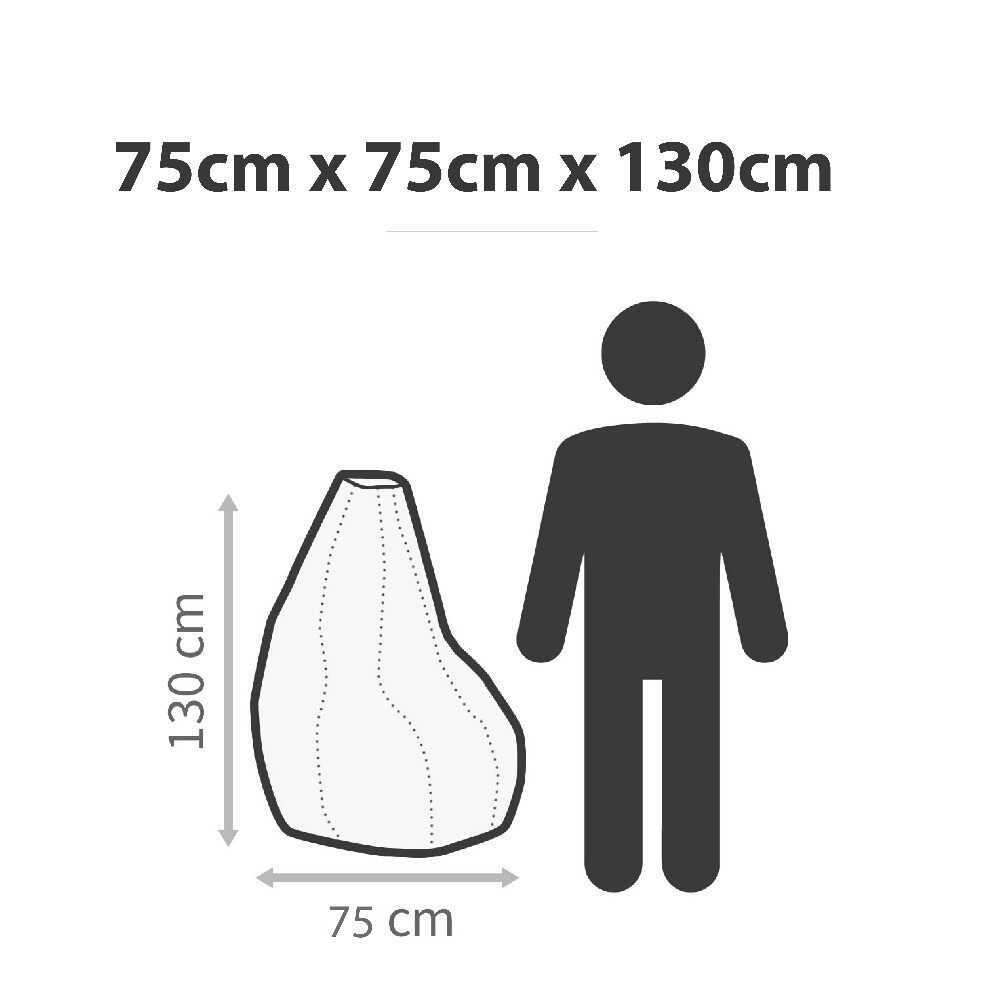 Puff Pera Transpirable 3D Negro Happers (1)
