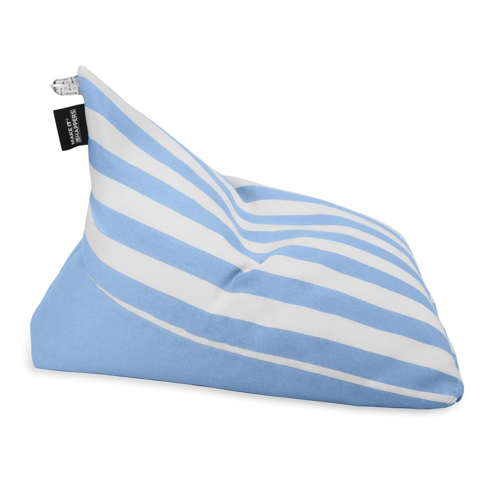 Pouf Piramide Toldotex Cielo blu impermeabile per uso interno o esterno (1)