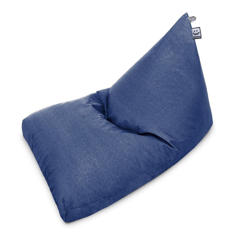 Pouf Piramide Naylim Opaco da Esterno Blu ()