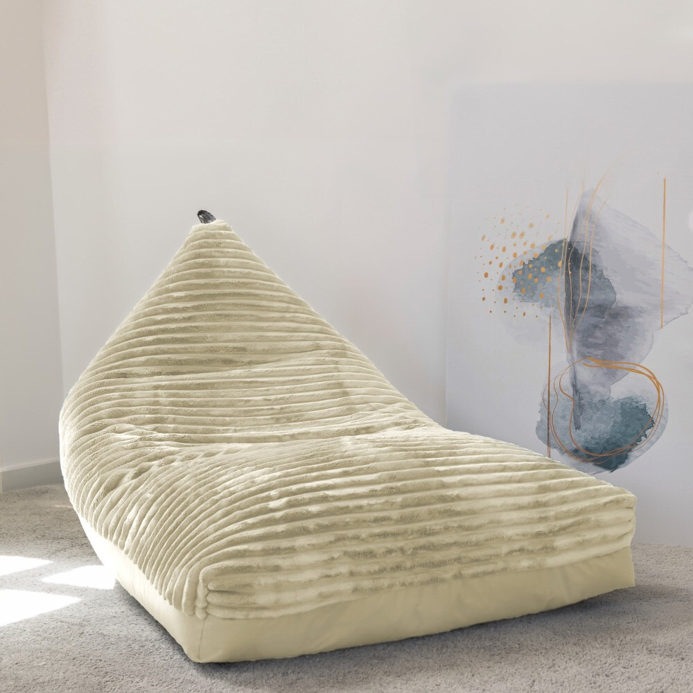 Pouf A Piramide Soft Ecrù (2)