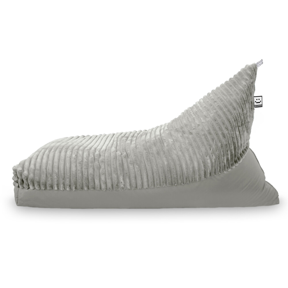 Pouf A Piramide Soft Grigio Chiaro ()