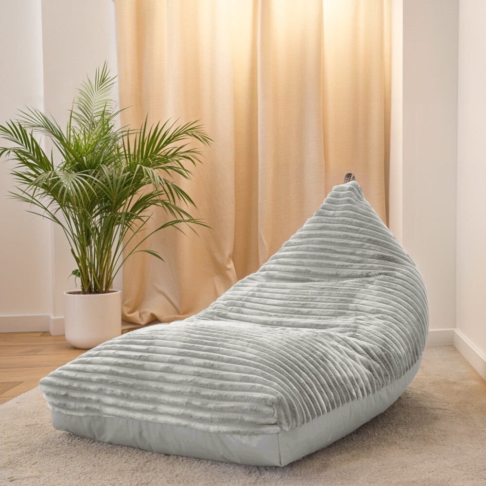 Pouf A Piramide Soft Grigio Chiaro (6)