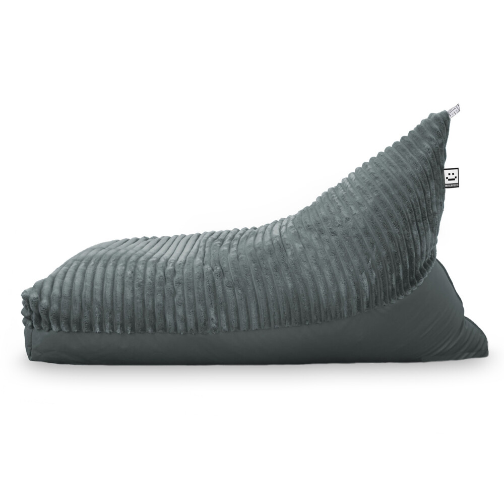 Pouf A Piramide Soft Grigio Scuro ()