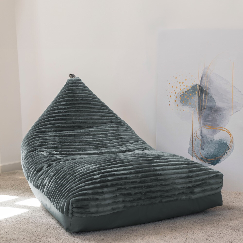 Pouf A Piramide Soft Grigio Scuro (2)