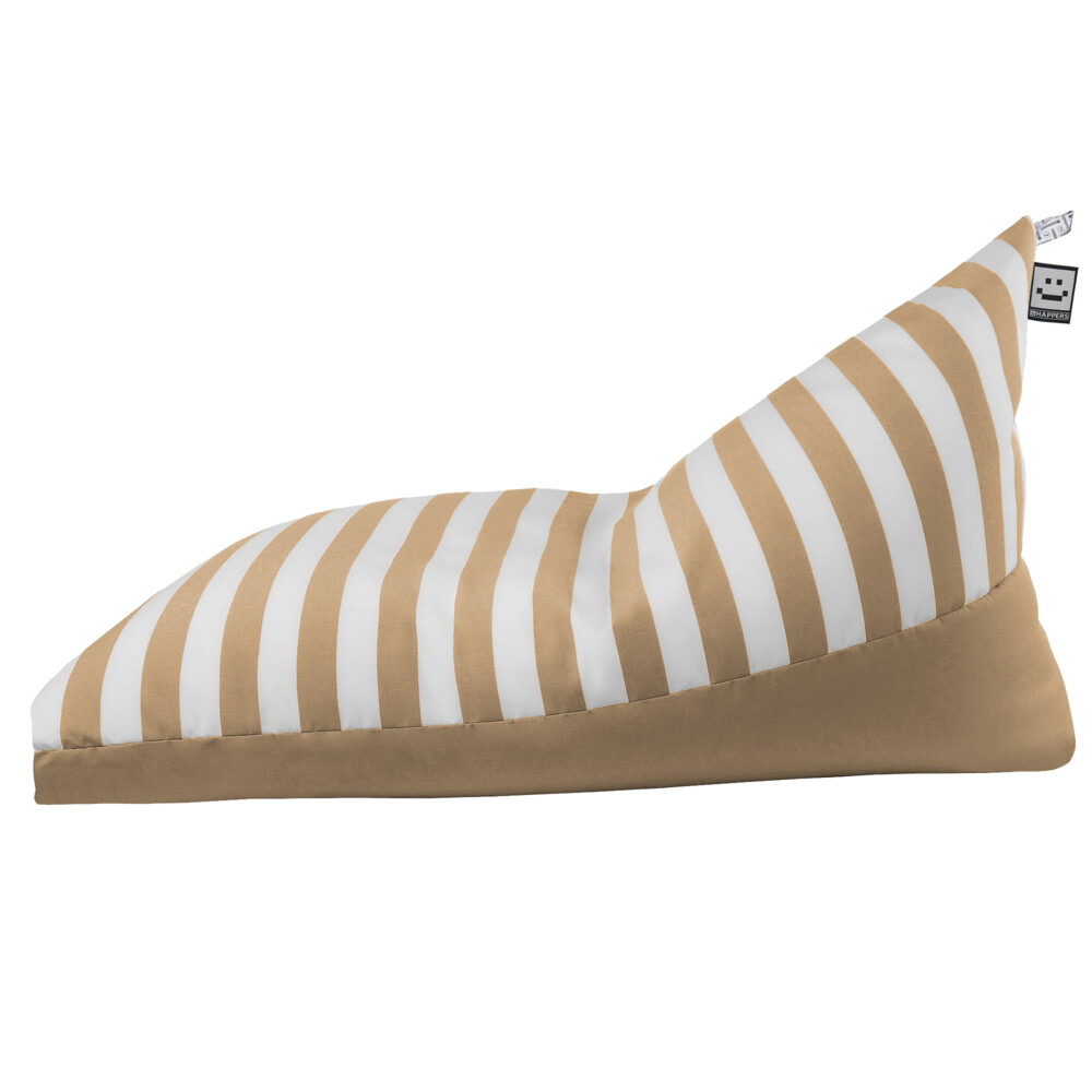 Pouf Piramide Toldotex Beige impermeabile per uso interno o esterno ()
