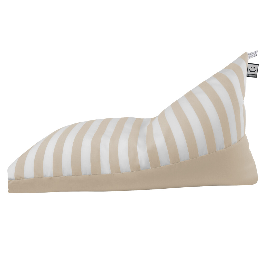 Pouf Piramide Toldotex Ecrù impermeabile per uso interno o esterno ()