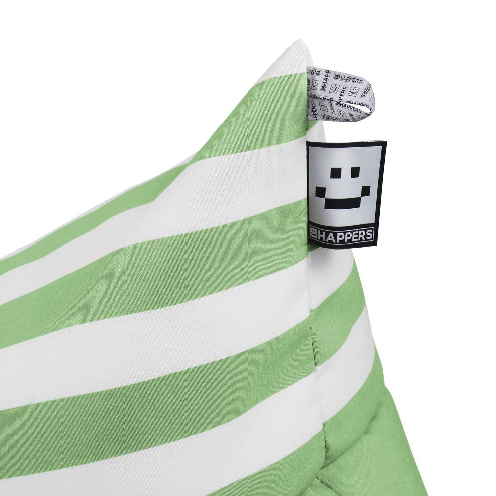 Pouf Piramide Toldotex Verde impermeabile per uso interno o esterno (3)