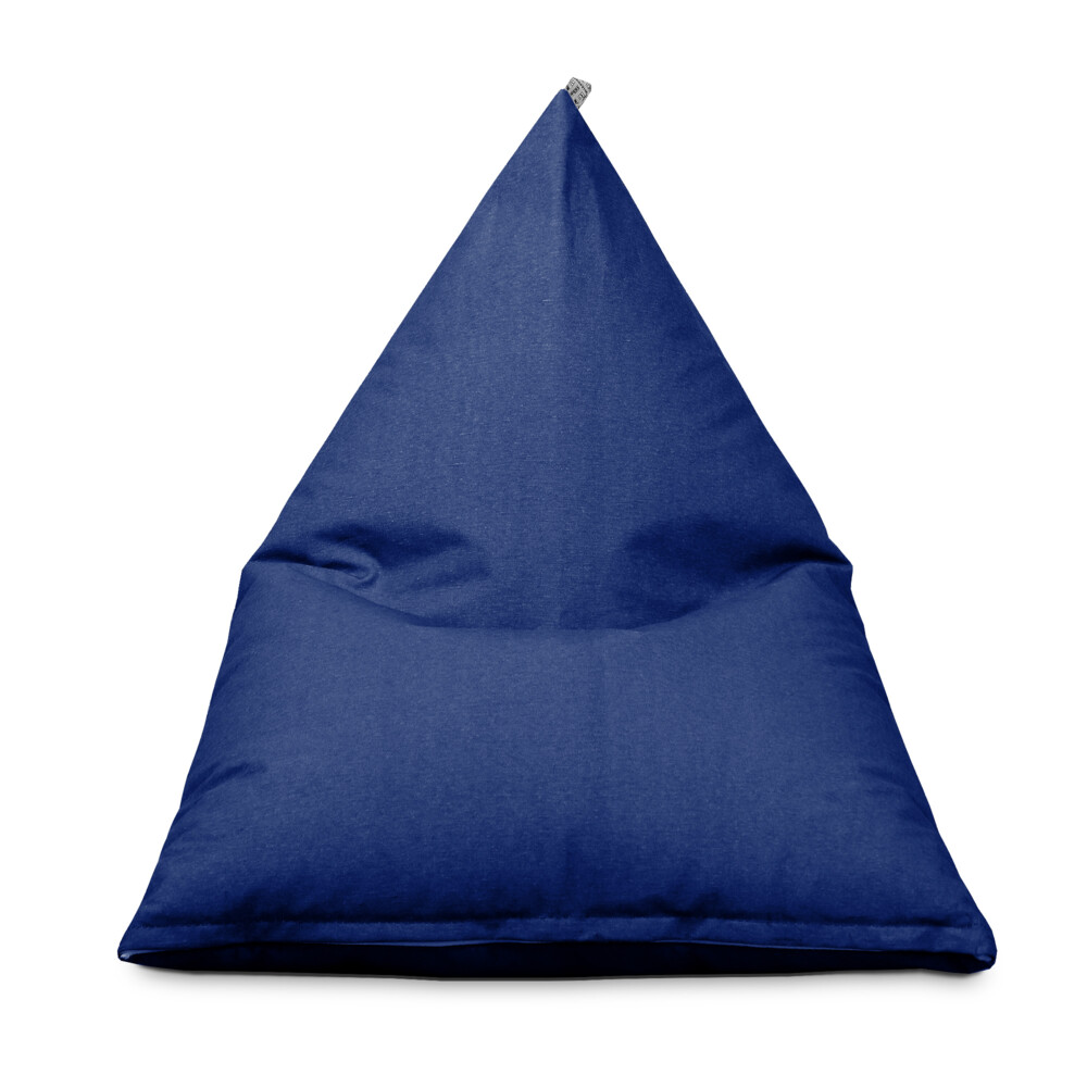 Pouf Piramide Naylim Opaco da Esterno Blu (4)