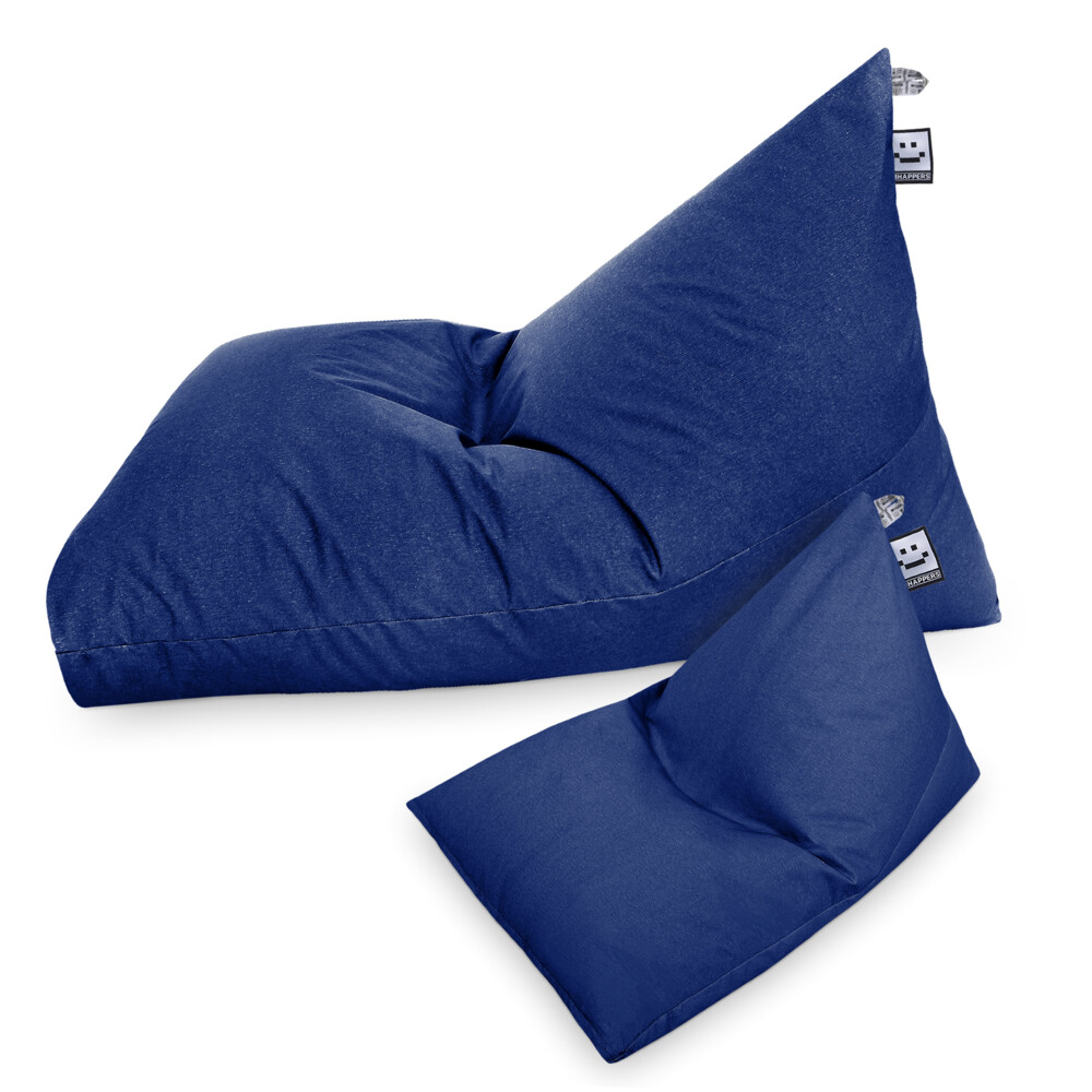 Pouf Piramide Naylim Opaco da Esterno Blu (6)