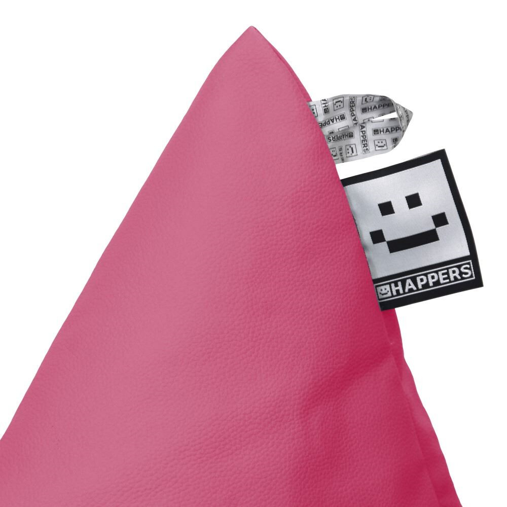 Puff Pirámide Polipiel  Fucsia (7)