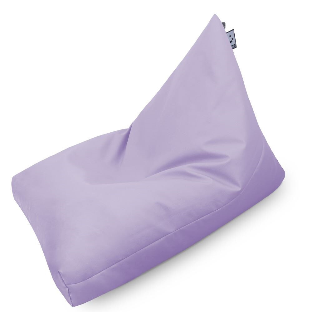 Puff Pirámide Polipiel  Lavanda (1)