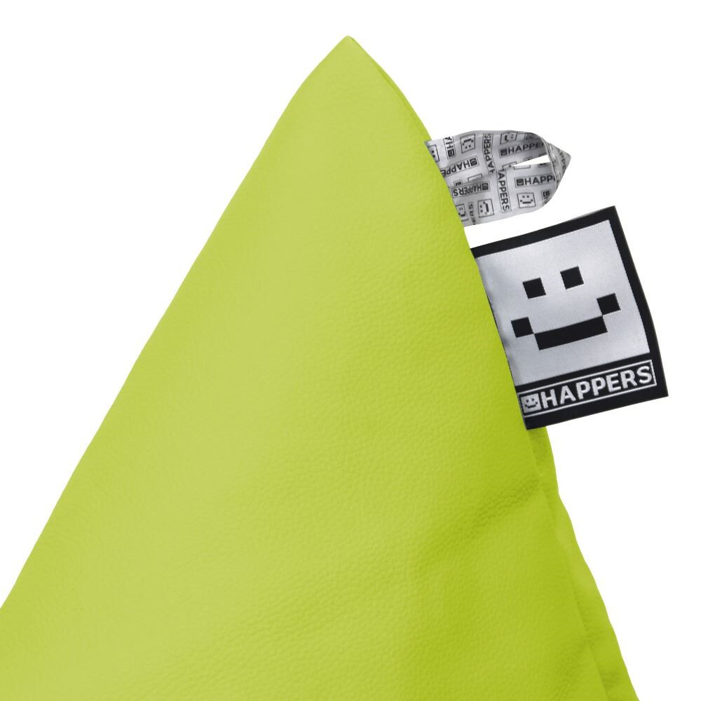 Puff Pirámide Polipiel Verde (7)