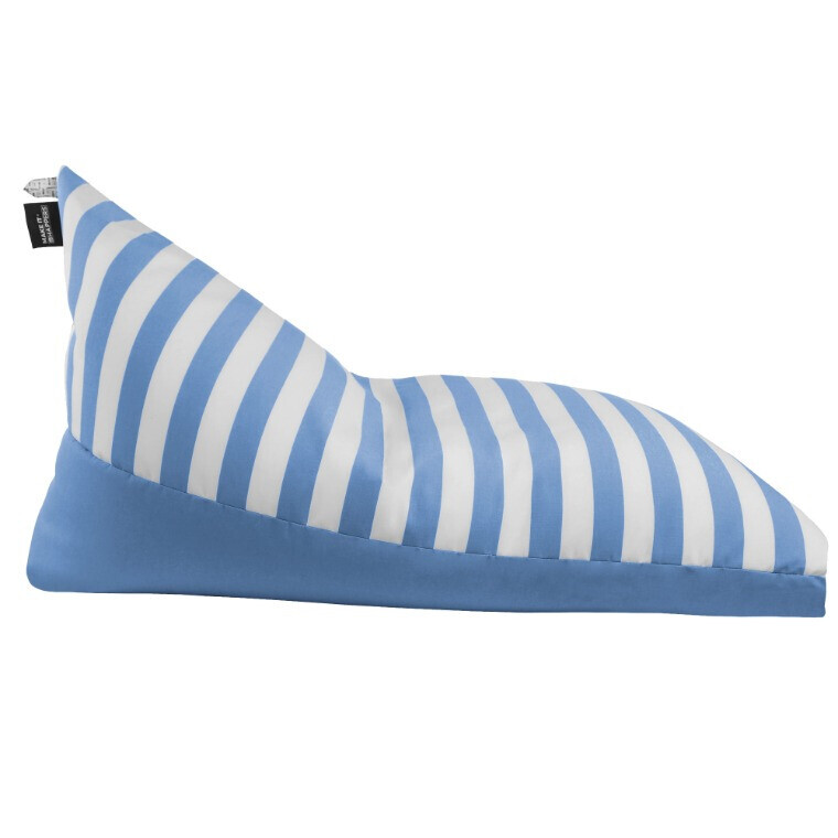 Pouf Piramide Toldotex Cielo blu impermeabile per uso interno o esterno (1)