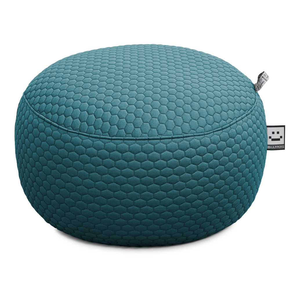 Puff Redondo Contract TRC Azul ()