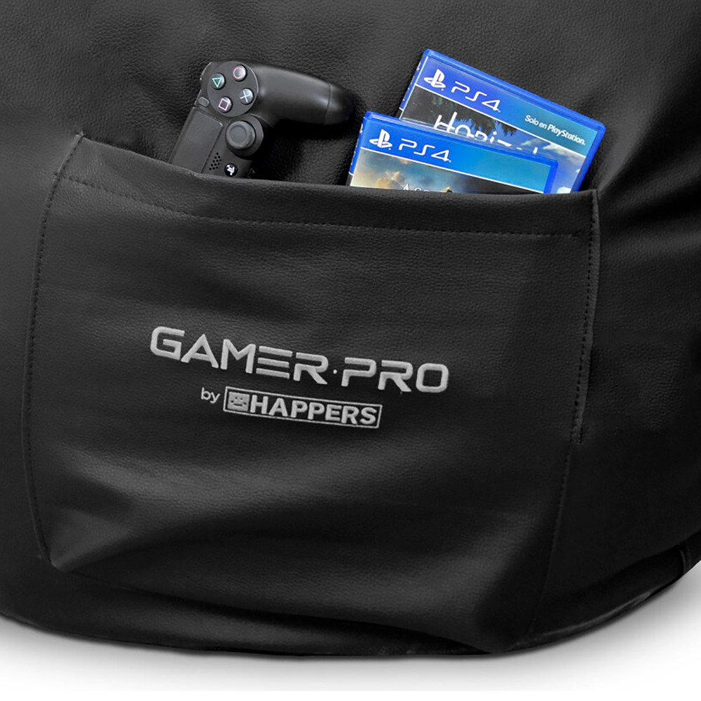 Pouf Rotondo Gamer Grigio (1)
