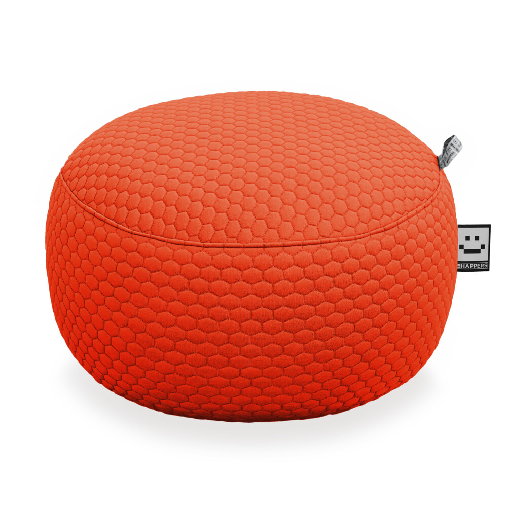 Puff Redondo Morgan Naranja ()