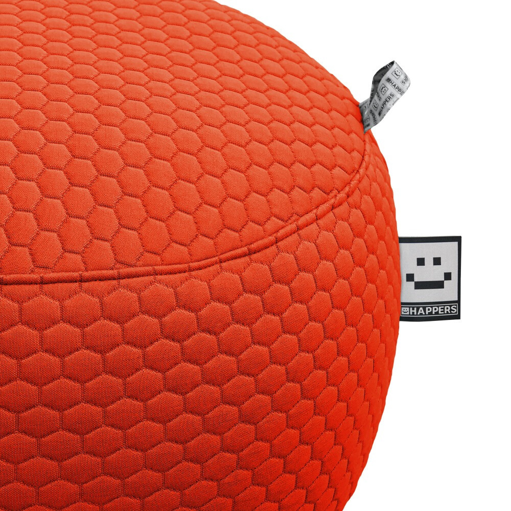Puff Redondo Morgan Naranja (6)