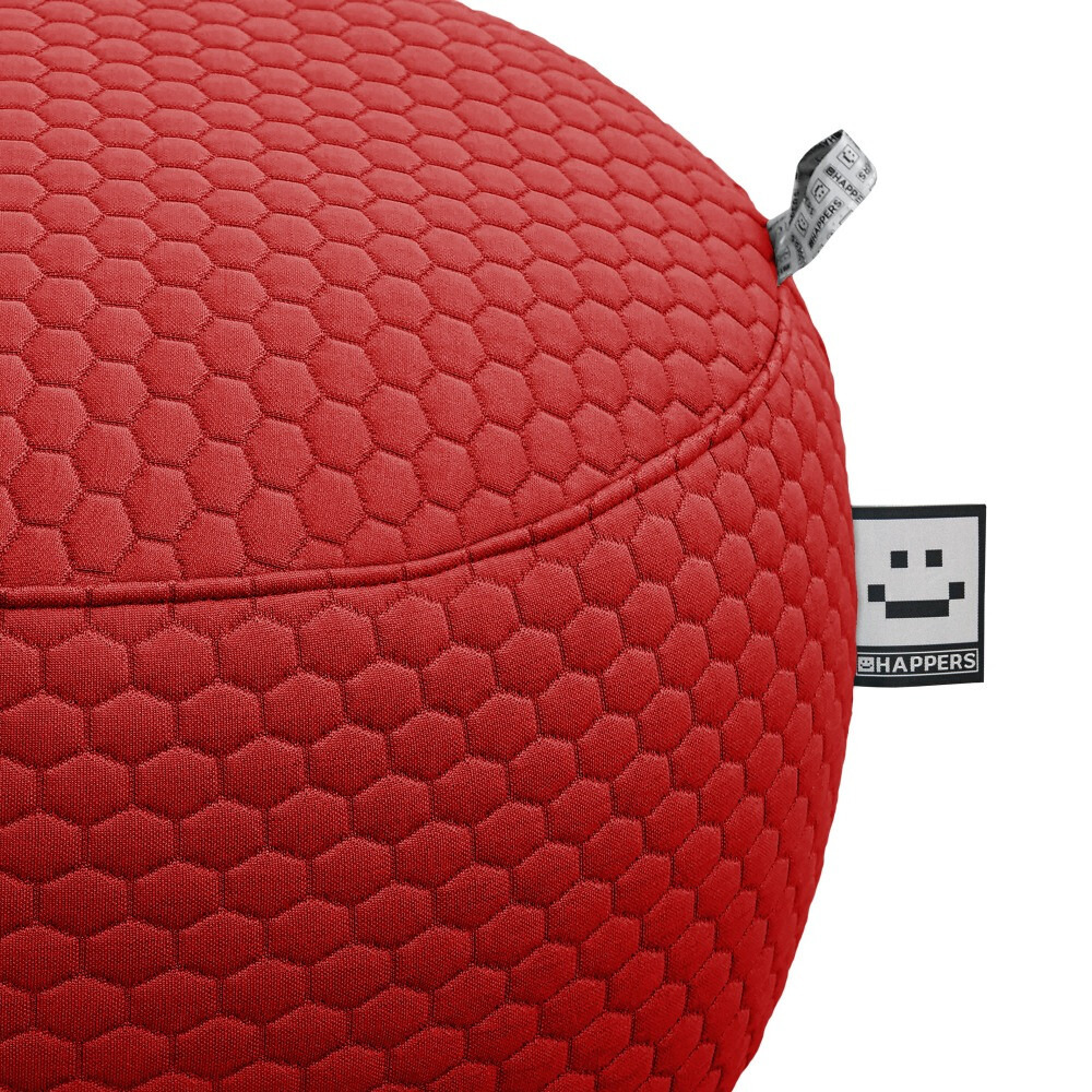 Puff Redondo Morgan Rojo (6)