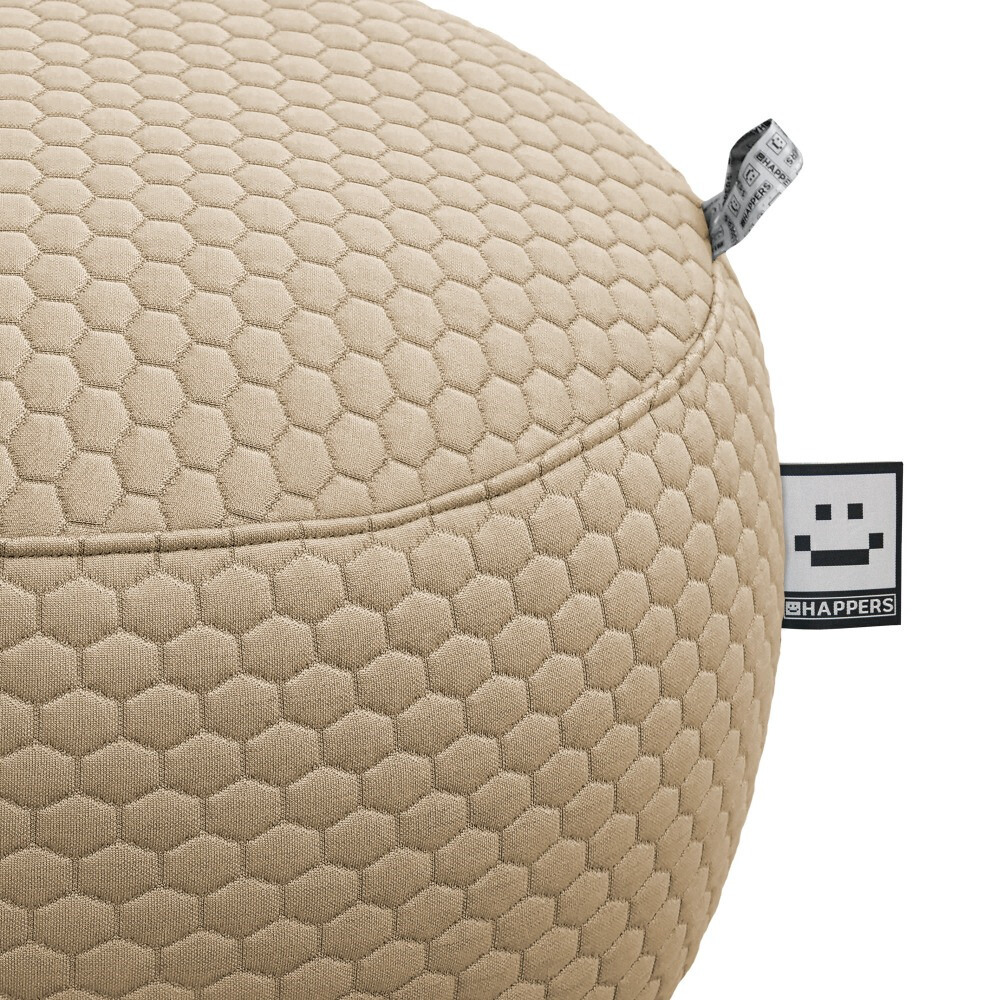 Pouf Rotondo Nita Beige (5)