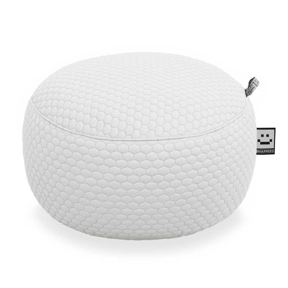 Pouf Rotondo Nita Bianco ()