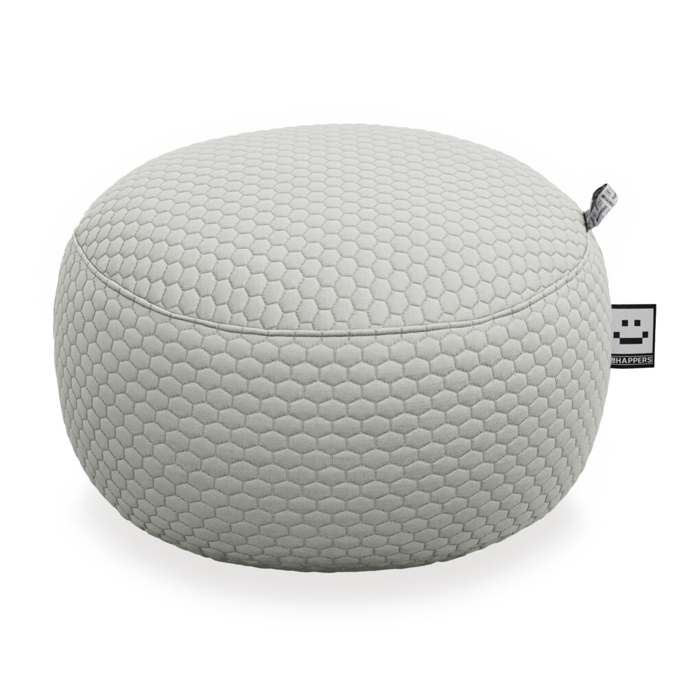 Pouf Rotondo Nita Grigio ()