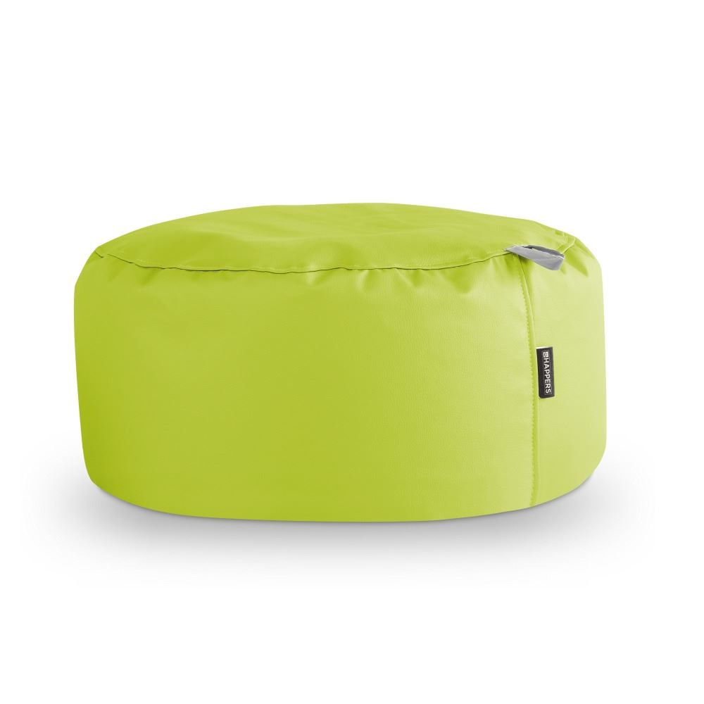 Puff Redondo Polipiel Indoor Verde ()