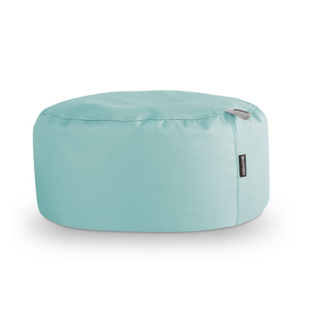 Puff Redondo Polipiel Outdoor Azul Cielo Happers ()