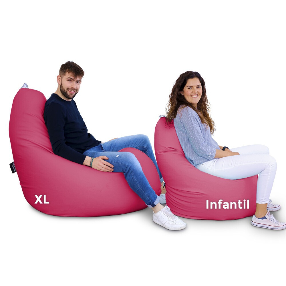 Poltrona Sacco Relax Fucsia (1)