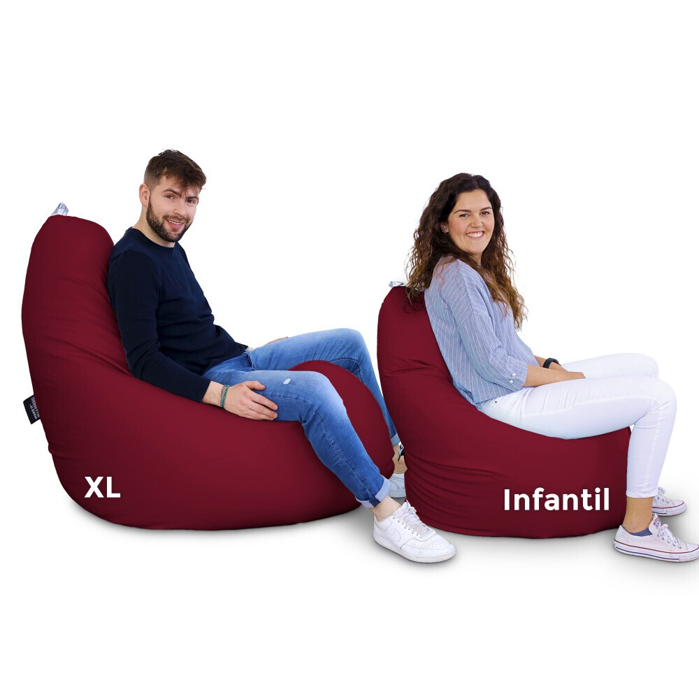 Poltrona Sacco Relax Granato (1)