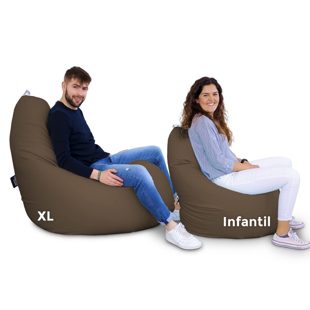 Poltrona Sacco Relax Marrone (2)