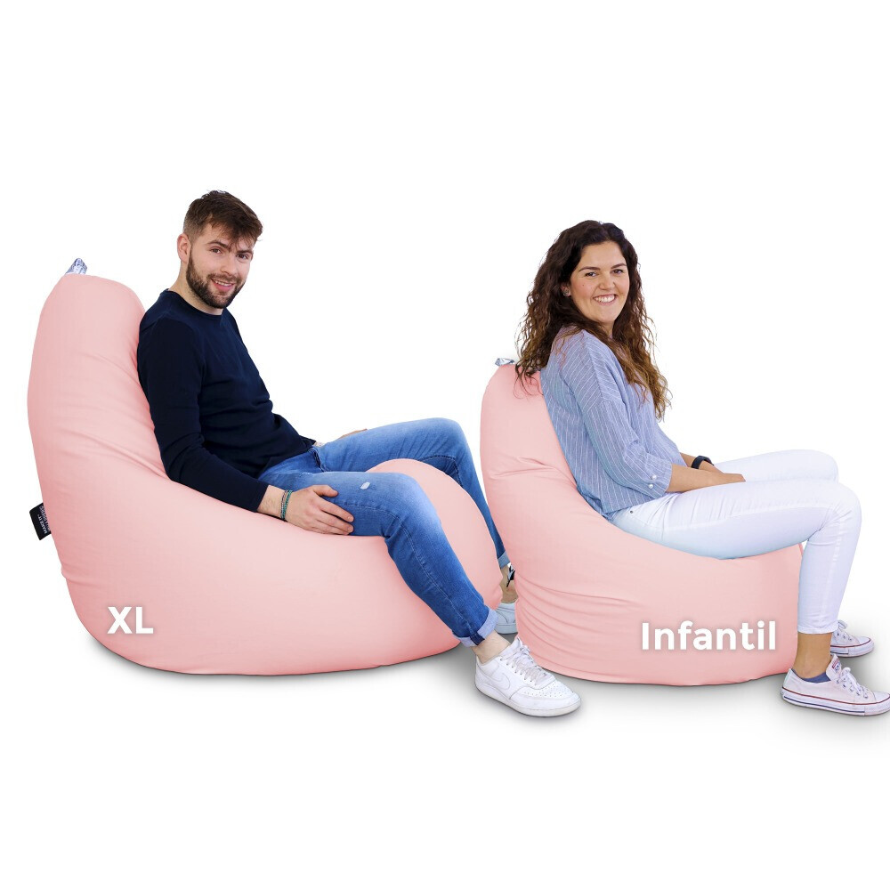 Poltrona Sacco Relax Rosa (1)