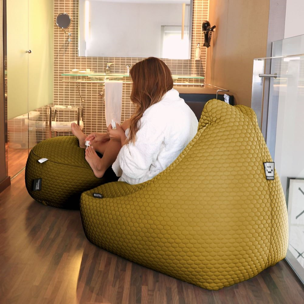Puff Salón Contract TRC Ocre (4)