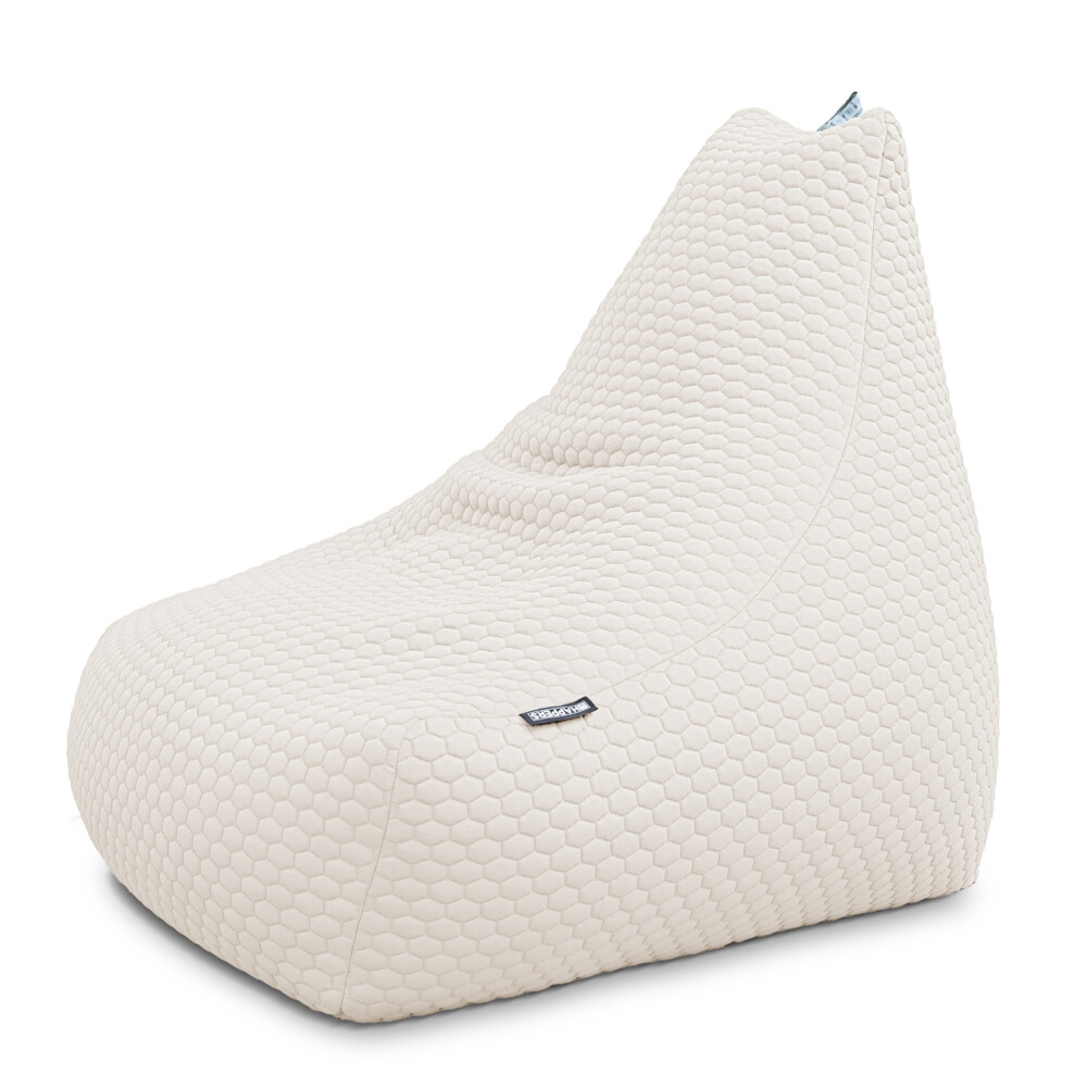 Pouf Salotto Morgan Bianco ()