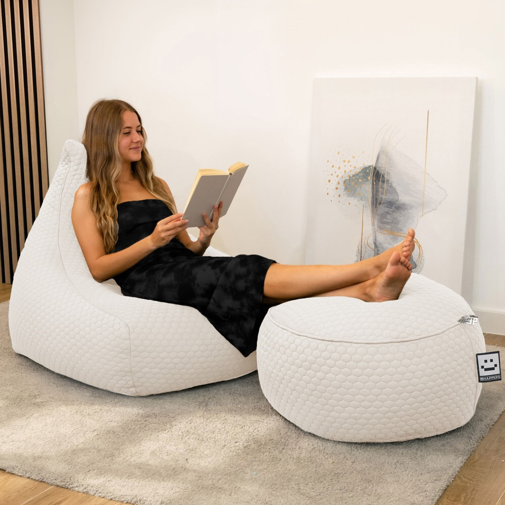 Pouf Salotto Morgan Bianco (1)