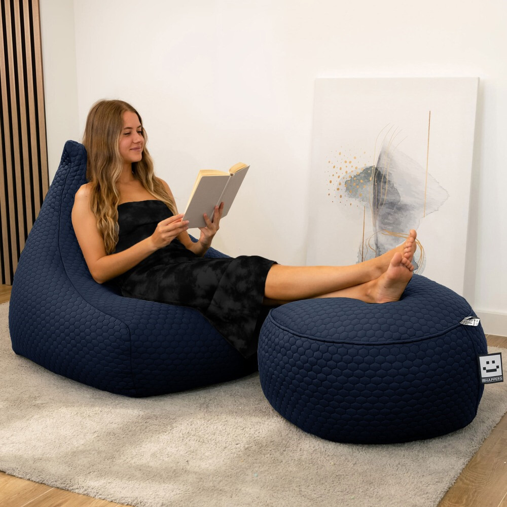 Pouf Salotto Morgan Blu Intenso (1)