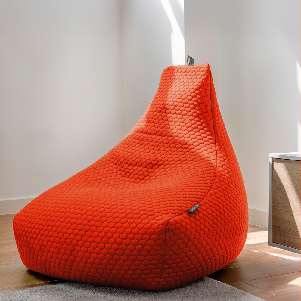 Pouf Salotto Morgan Arancione (4)