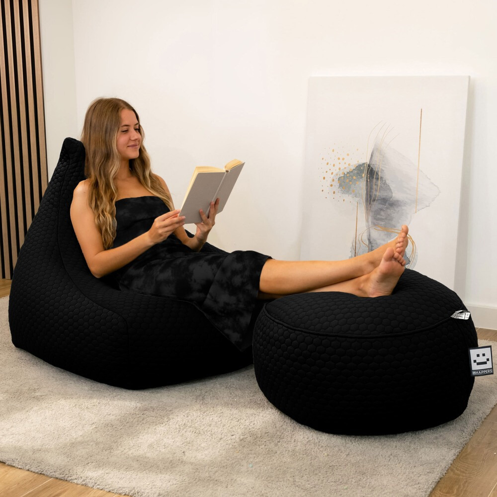 Pouf Salotto Morgan Nero (1)