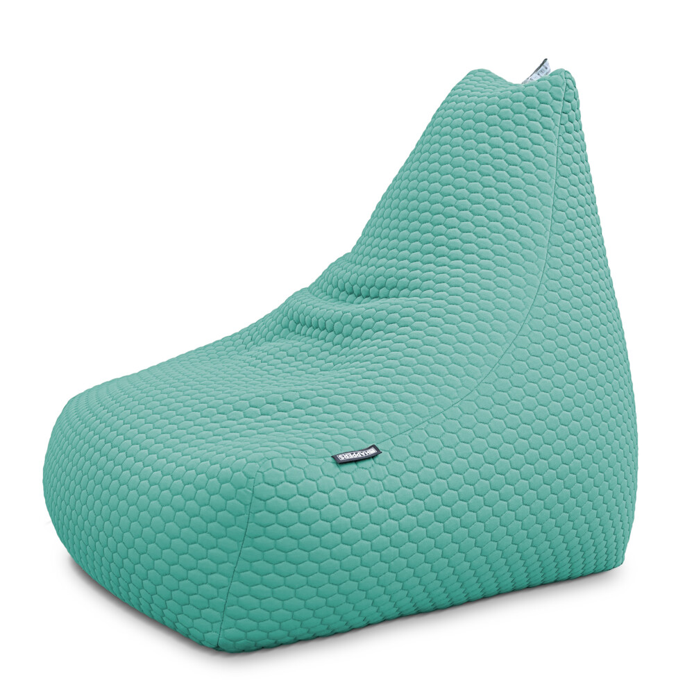 Pouf Salotto Morgan Turchese ()