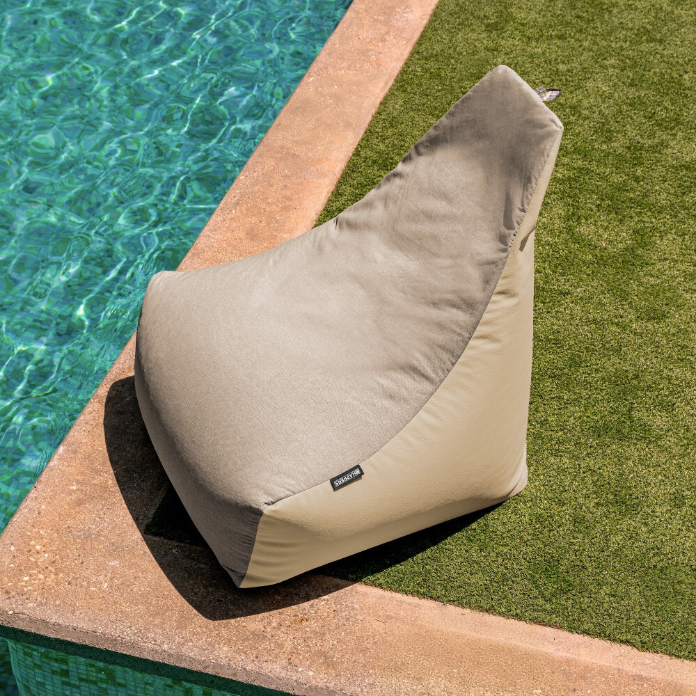 Pouf Salotto e Giardino con imbottitura Beige (6)