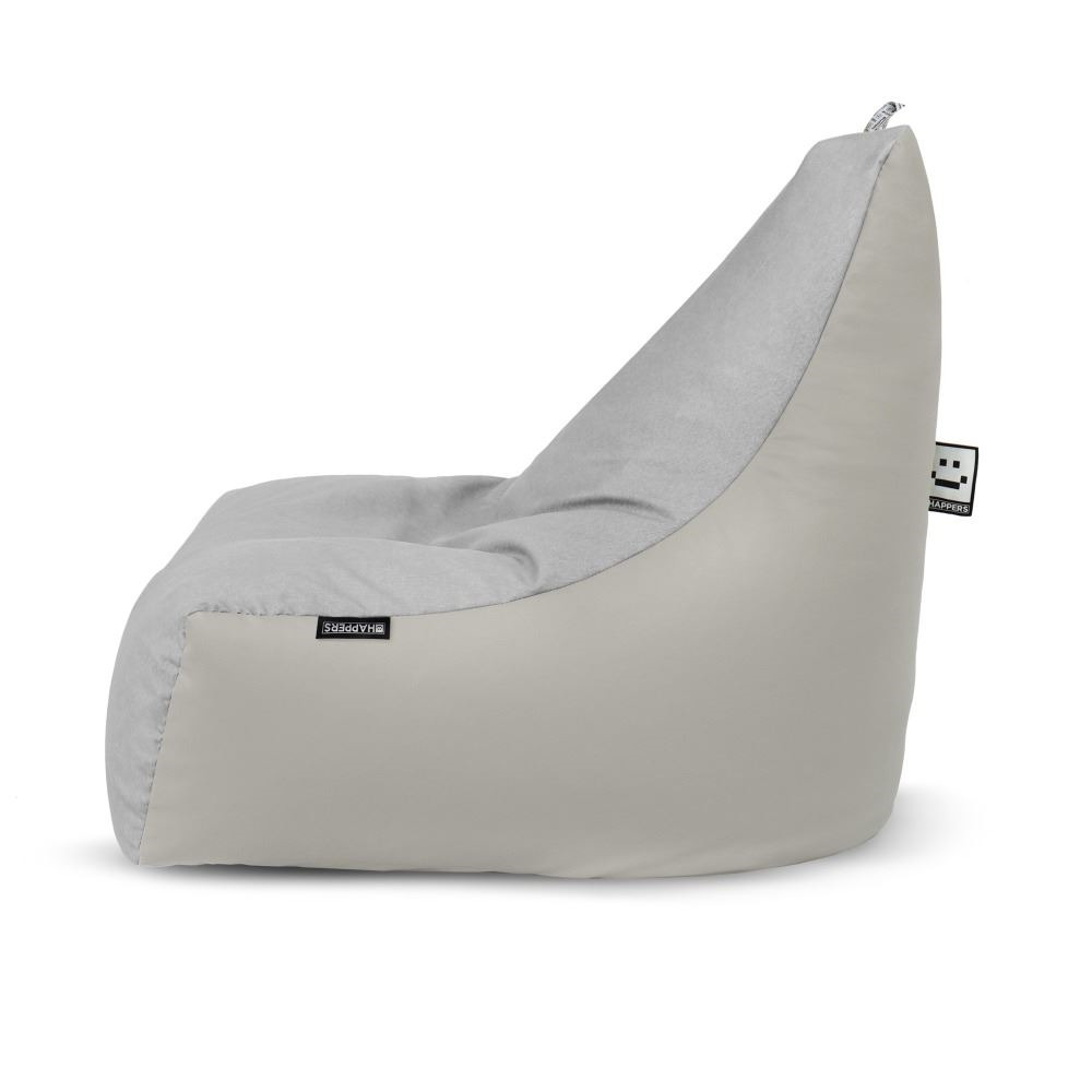 Pouf Salotto e Giardino con imbottitura Grigio Chiaro (12)