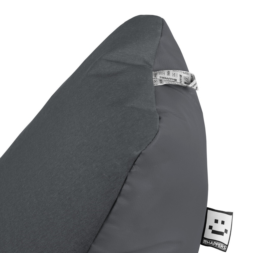 Pouf Salotto e Giardino con imbottitura Grigio (9)