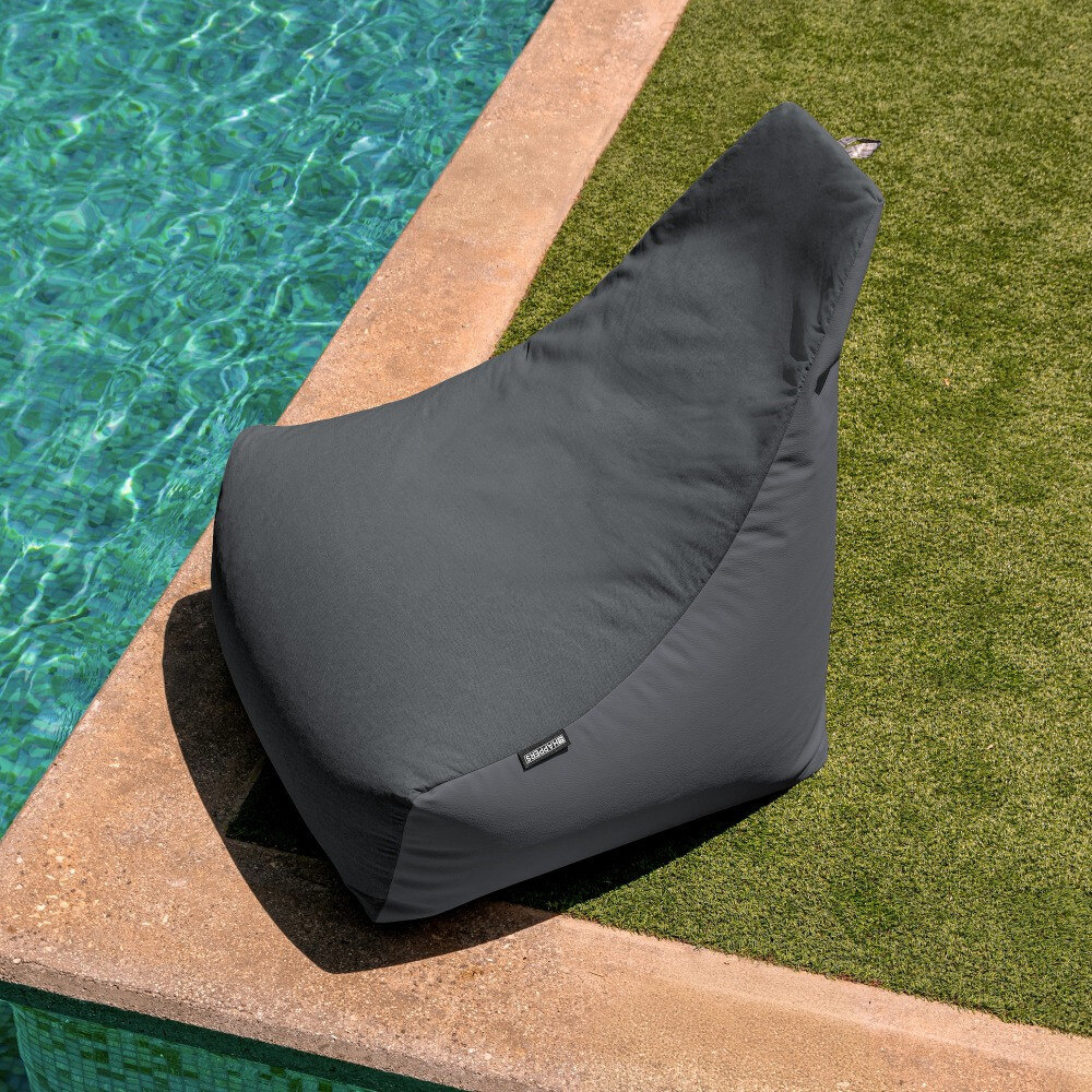Pouf Salotto e Giardino con imbottitura Grigio (6)