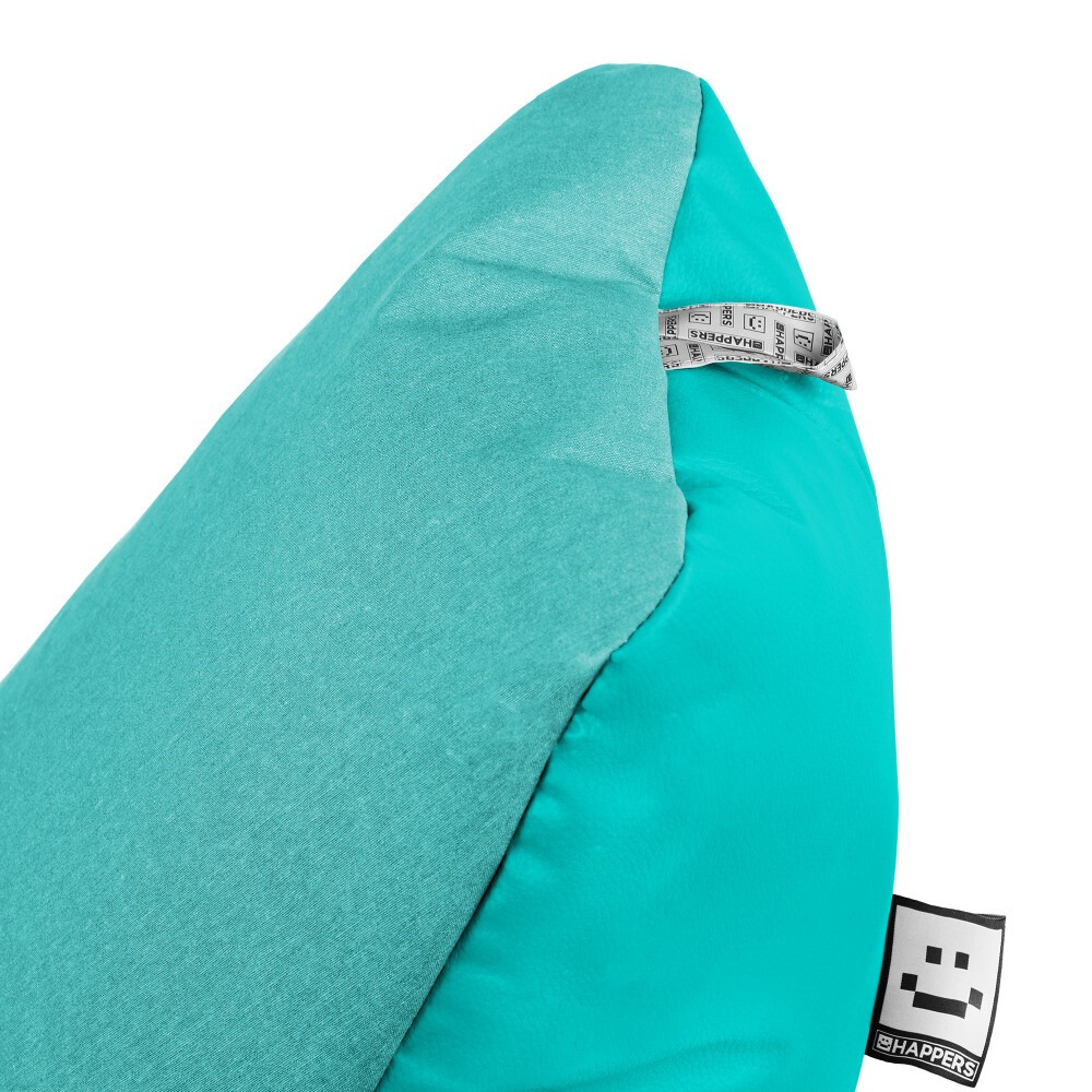 Pouf Salotto e Giardino con imbottitura Turchese (9)