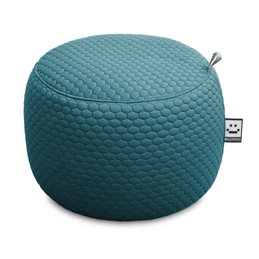 Puff Taburete Contract TRC Azul ()