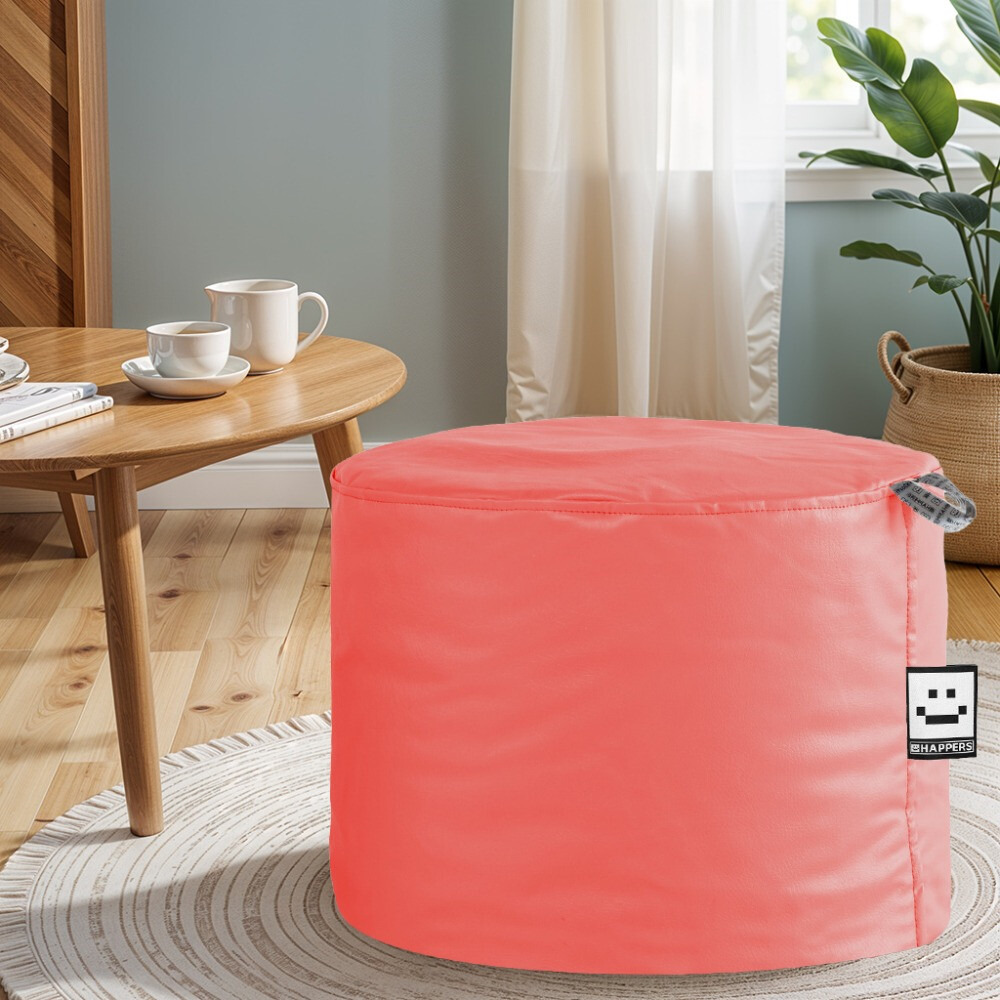 Pouf Sgabello Similpelle da Interno Ghiacciaio Happers (1)